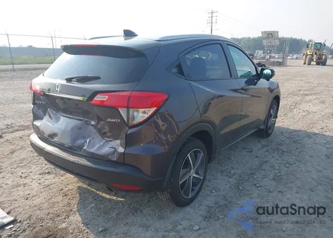 2022 Honda Hr-V Ex из США, поврежденный, VIN 3CZRU6H56NM727298